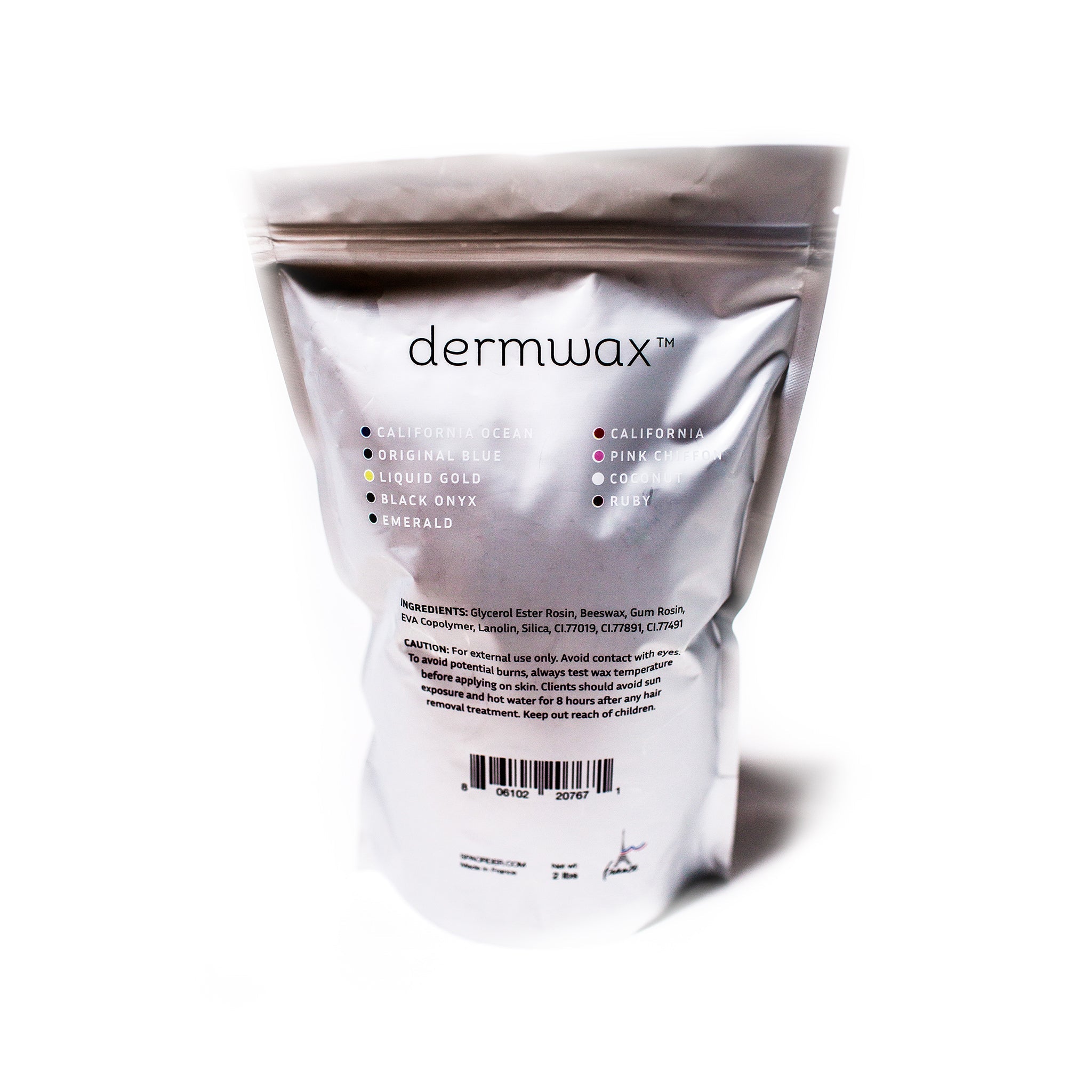 Dermwax California Ocean Blue Hard Wax Beads