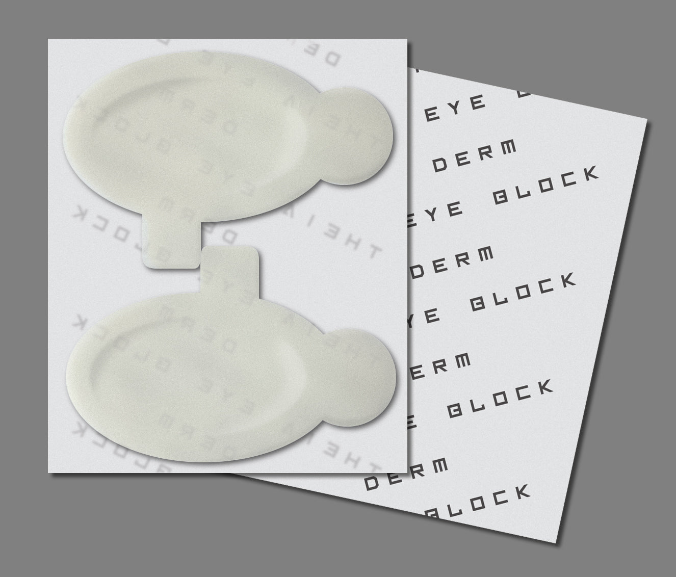 Theia Eye Block TT53 Derm-Eye Shield, 50 Pairs/Box